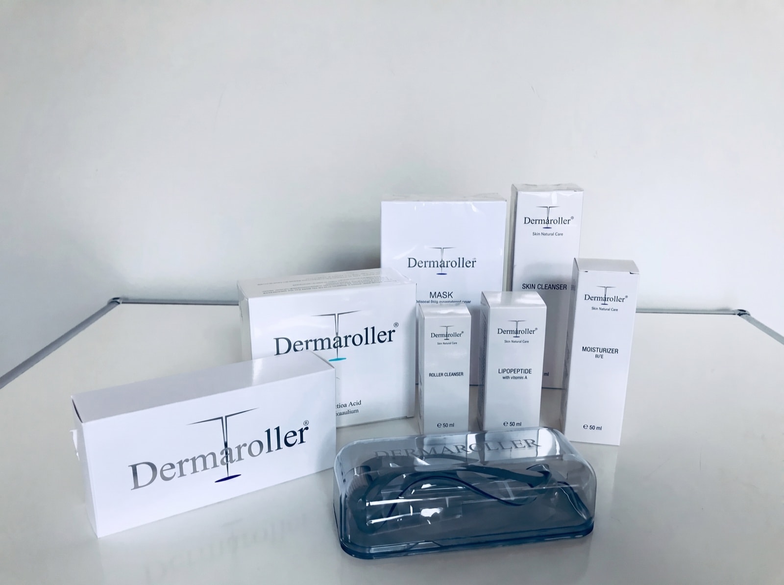 Das Dermaroller® Home Care Set enthält