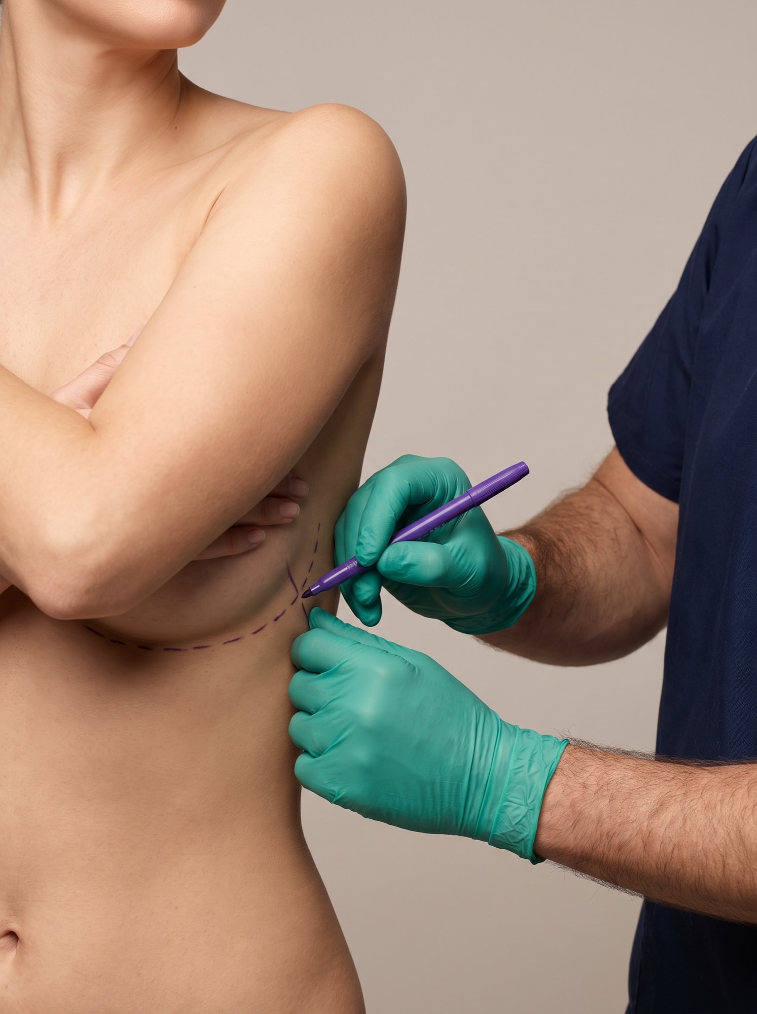 Brustvergrößerung mit Implantaten in Dresden